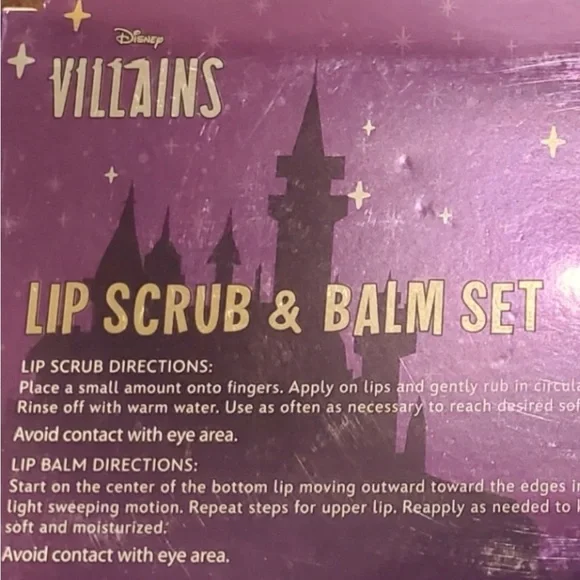 Disney Villains Lip Scrub & Balm Set - By Disney - Picture 5 of 5